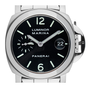 Panerai Luminor Marina Stahl Automatik (Gewicht der Uhr inkl. Armband 193 g)