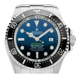 Rolex Deepsea Sea-Dweller D-Blue (Gewicht der Uhr inkl. Armband 220 g)