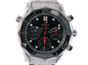 Omega Seamaster Diver 300m Co-Axial Chronograph Stahl