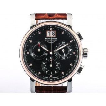 Bruno Söhnle Glashütte Armida Stahl Rosegold Diamond