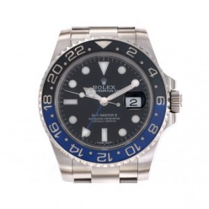 Rolex GMT Master II blau schwarz Stahl Keramik Automatik 40mm