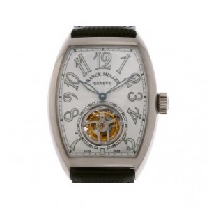 Franck Muller Cintrée Curvex Master Imperial Tourbillon Weißgold Handaufzug 48x35mm