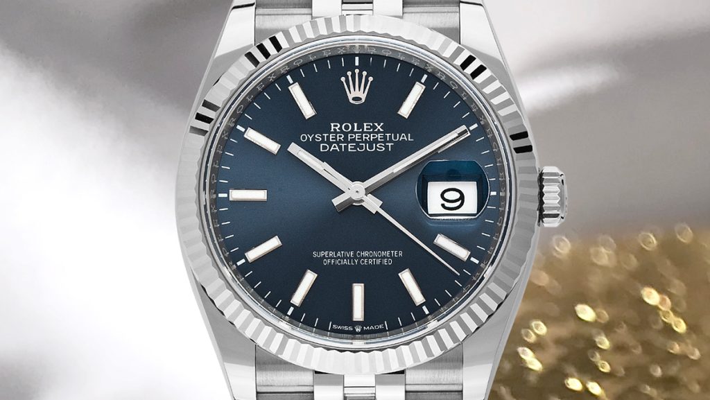 Eine klassische Rolex Datejust als besonderes Geschenk