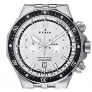 Edox Delfin Stahl Chronograph