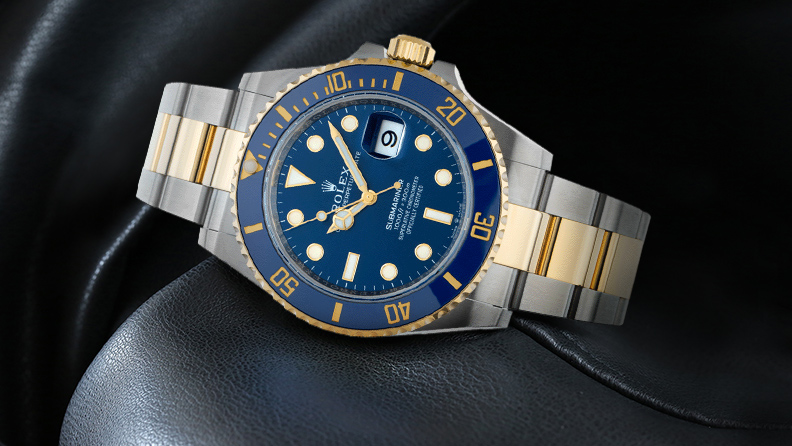 Rolex Submariner Bicolor/Königsblau