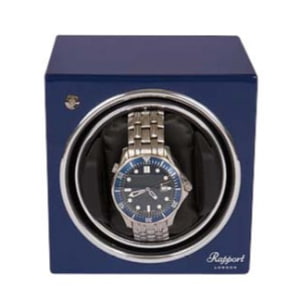 Rapport Evocube Single Watch Winder Blau