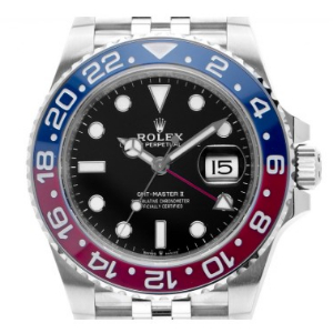 Rolex GMT Master Pepsi Edelstahl