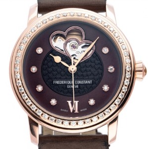 Uhr ohne Ziffern: Frederique Constant Heart Beat Ladies