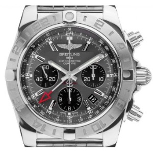 Zeitumstellung: Breitling Chronomat 44 GMT Stahl Automatik Chronograph