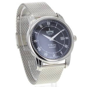 Askania C. Bamberg Stahl Automatik Milanaiseband 42mm