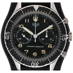 Heuer Bundeswehr Chronograph Sternzeit