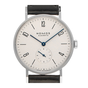 Nomos Glashütte Tangente Stahl (Gewicht der Uhr inkl. Armband 39 g)