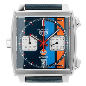 Tag Heuer Monaco Gulf Special Edition Steve Mcqueen Chronograph