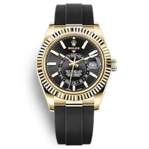 Rolex Neuheiten 2020 Sky-Dweller neues Modell 2020, Oyster, 42 mm, Gelbgold