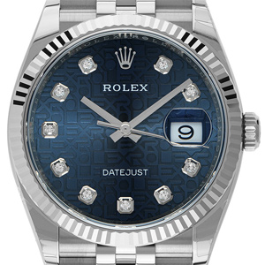 Rolex Datejust Dunkelblau