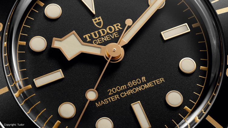 Tudor Black Bay 58 Nahaufnahme
