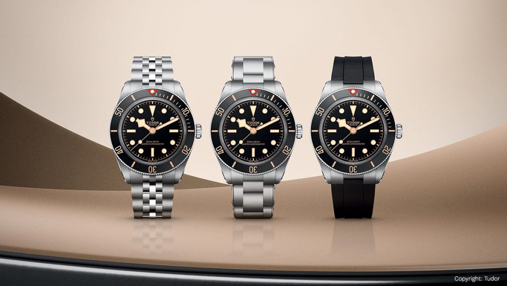 Tudor Black Bay 58 Armbandvarianten