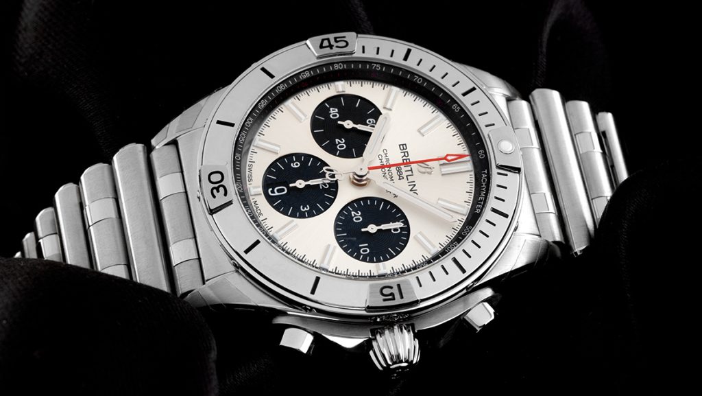 Hochwertiger Chronograph von Breitling mit Manufakturkaliber