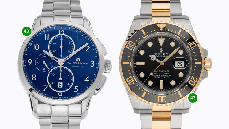 Maurice Lacroix Pontos & Rolex Sea-Dweller