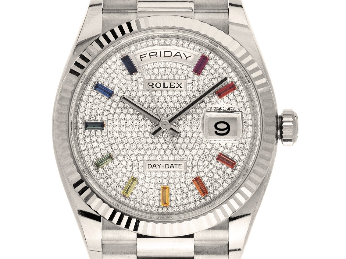 Roley Day-Date Diamanten