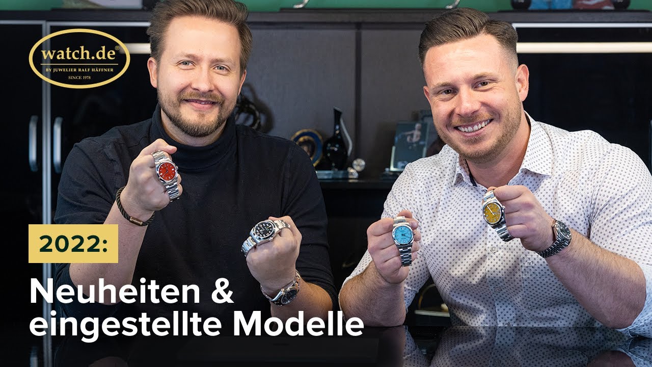 VIDEO: Rolex-Neuheiten 2022 & eingestellte Modelle