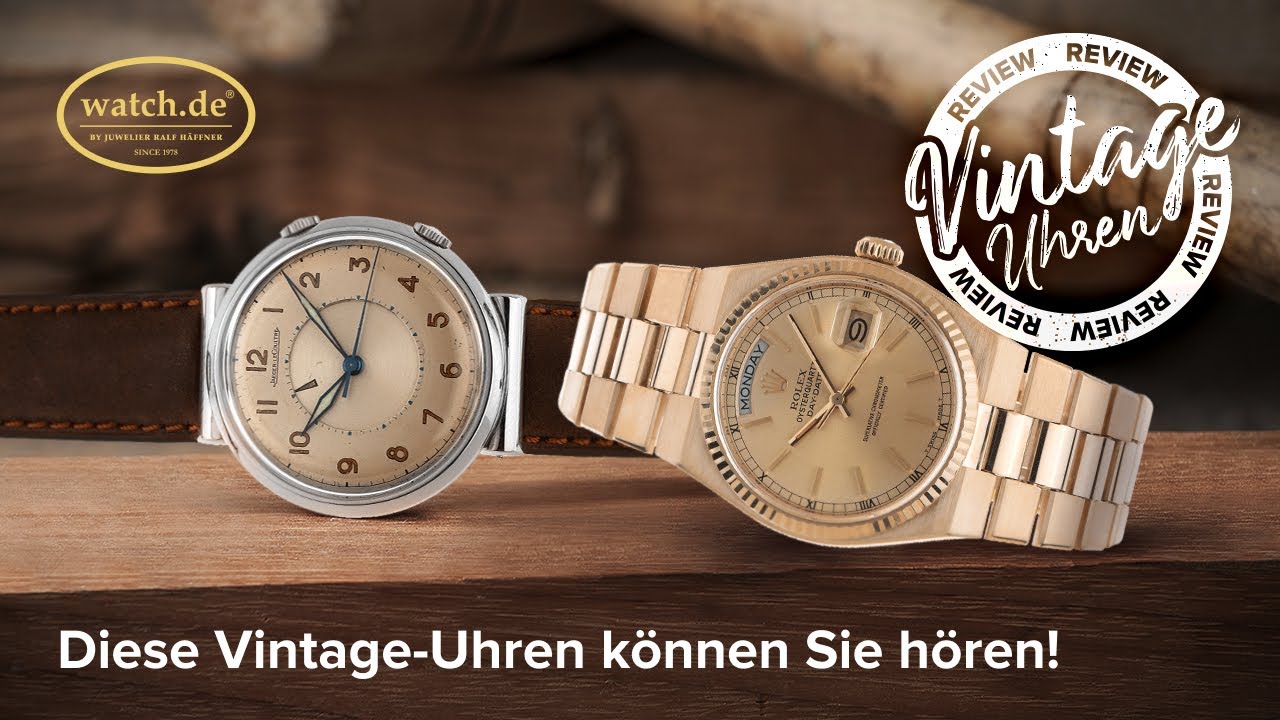 6 Vintage-Uhren: Rolex, Jaeger-LeCoultre, IWC I watch.de Review
