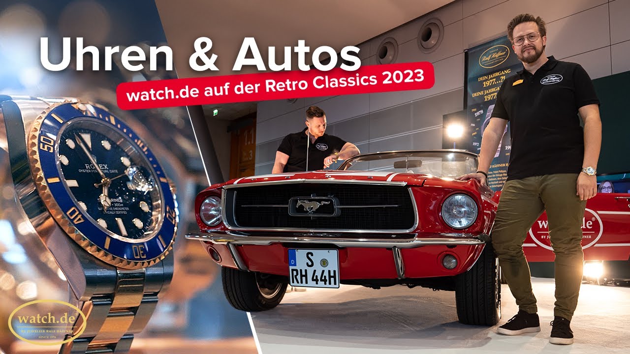 Video: Uhren und Autos bei der Retro Classics 2023