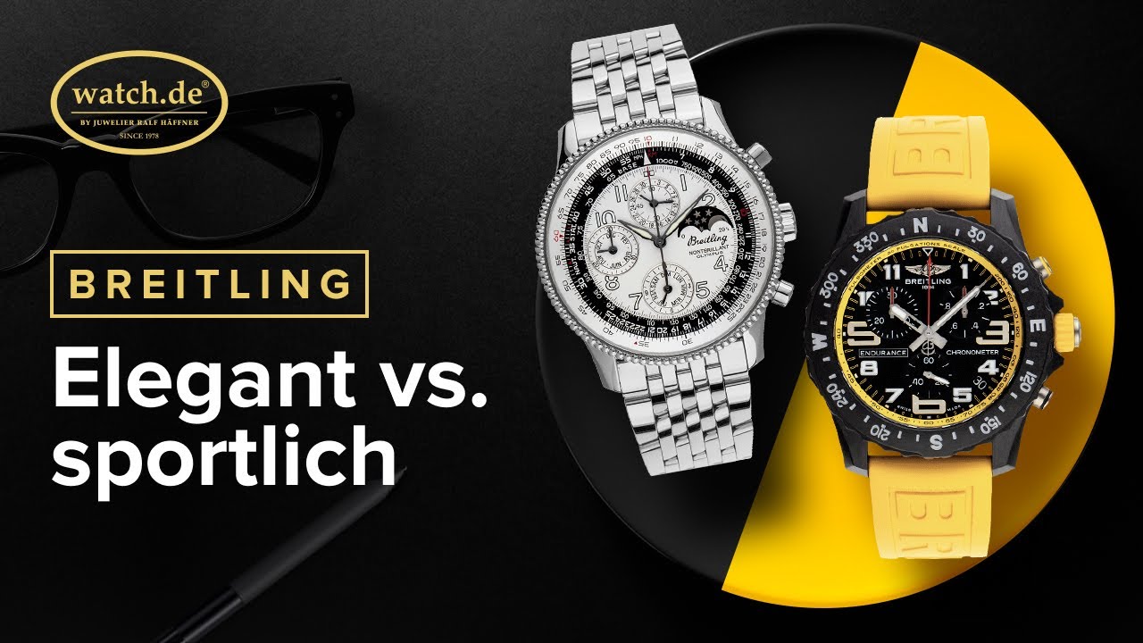 Breitling Montbrillant Olympus & Endurance Pro // Elegant vs. sportlich