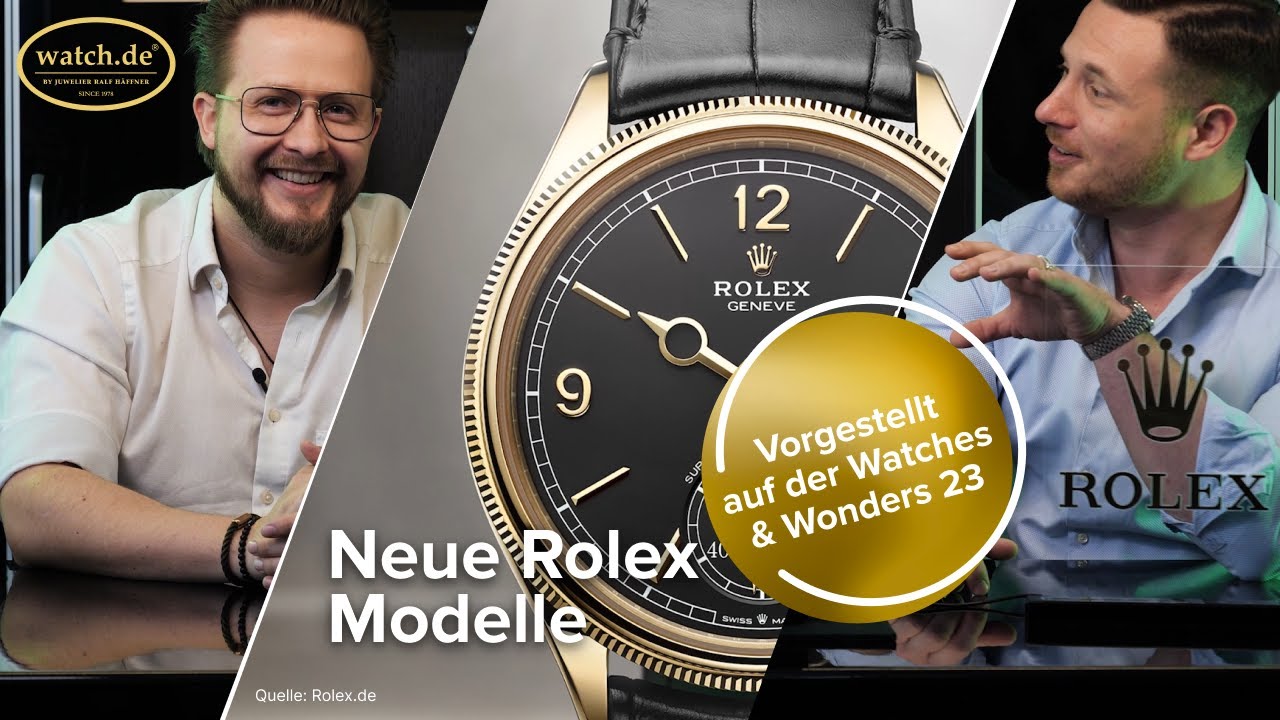 Video: Neue Rolex Modelle 2023: Highlights
