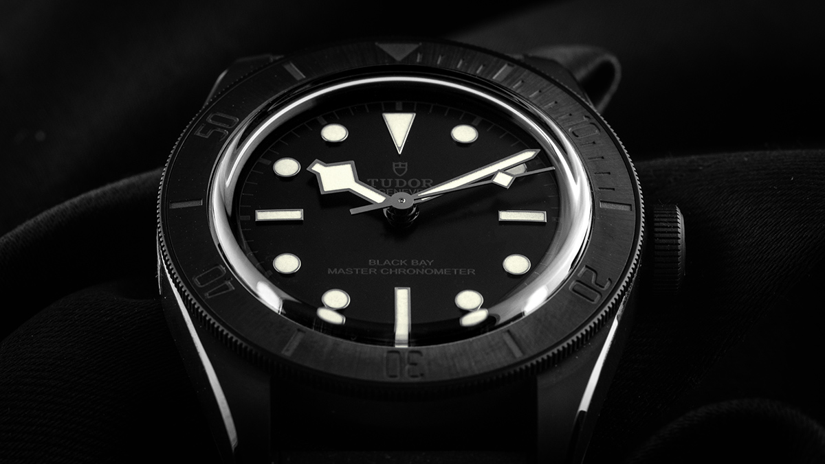 Tudor Black Bay komplett in Schwarz