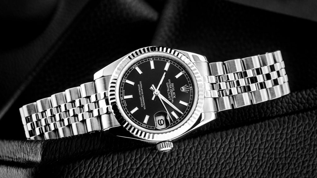 Rolex Datejust als klassische Business Uhr aus Edelstahl