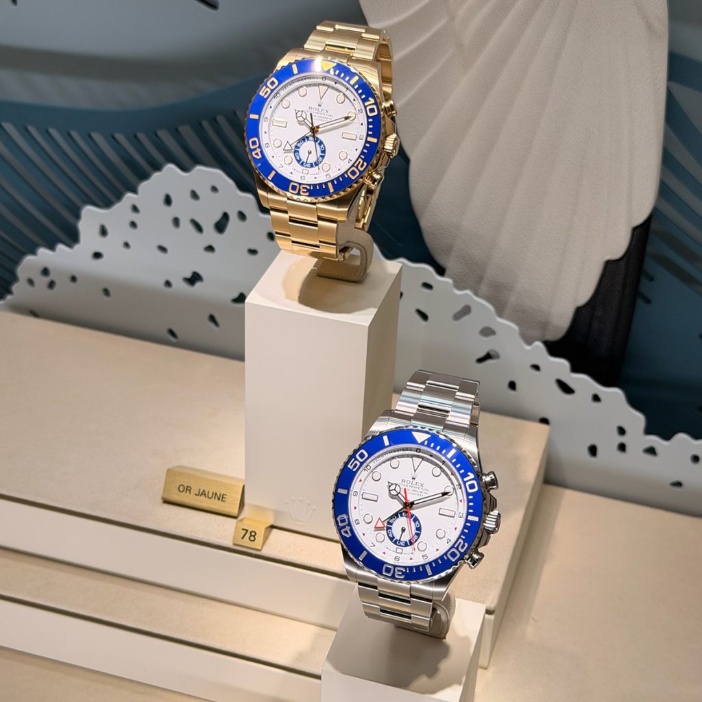 Technisch neu: Rolex Yacht-Master II in gold und silber