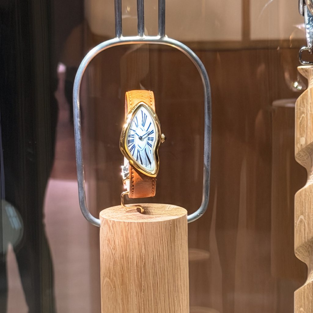 Neue Cartier Crash mit deformiertem Zifferblatt