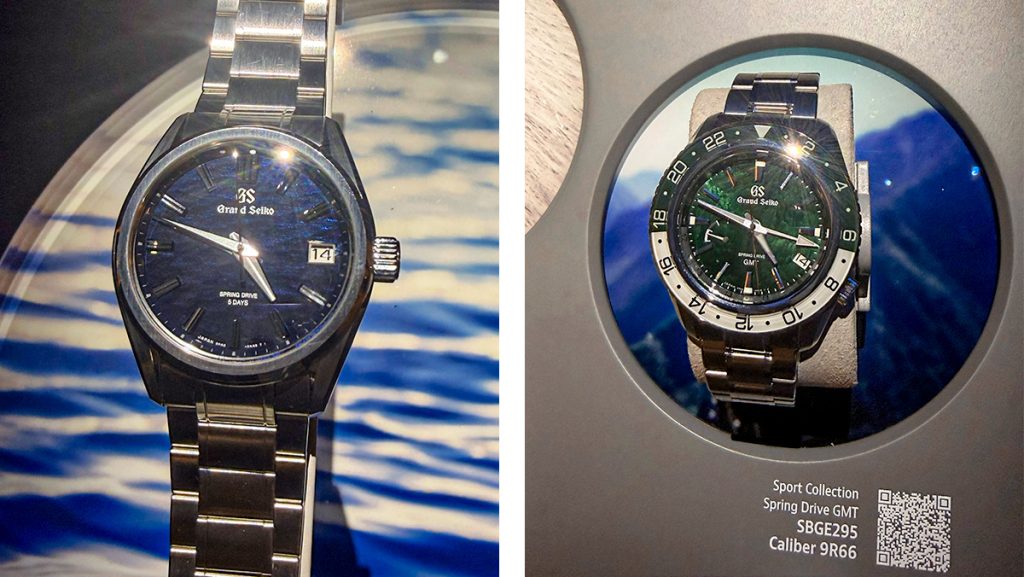 Zwei Neuheiten von Grand Seiko auf der Watches and Wonders 2026 ausgestellt