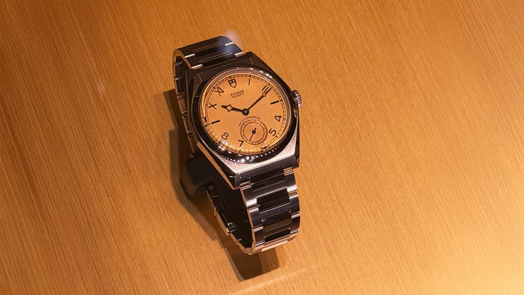 Neue Tudor Monarch in dunklem Champagner-Ton