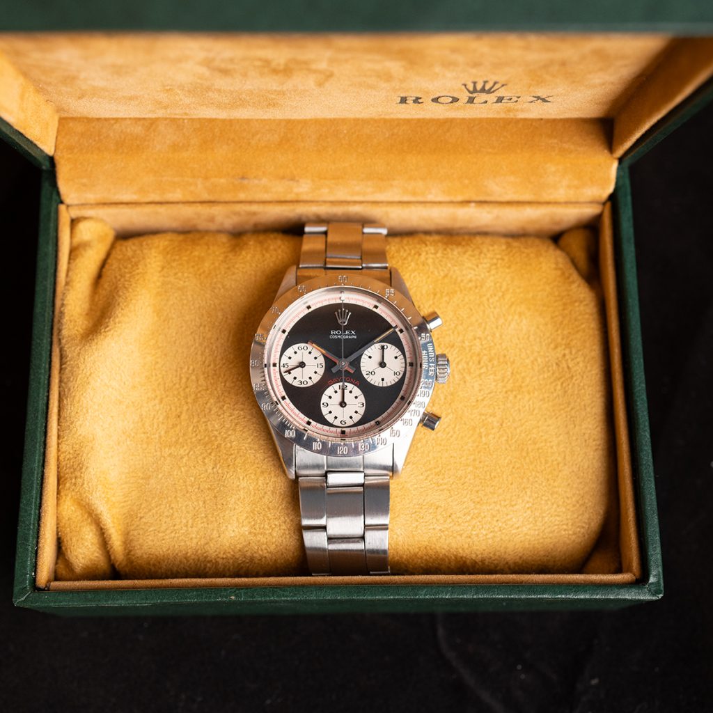 Paul Newman Daytona in originaler Rolex-Box