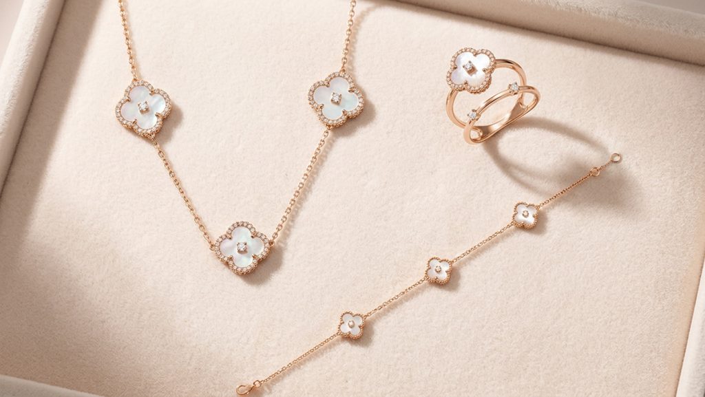Goldschmuck Set von Palido mit Halskette, Armband und Ring