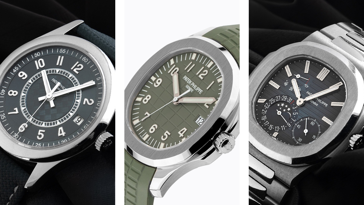 Drei Linien von Patek Philippe: Calatrava, Aquanaut und Nautilus