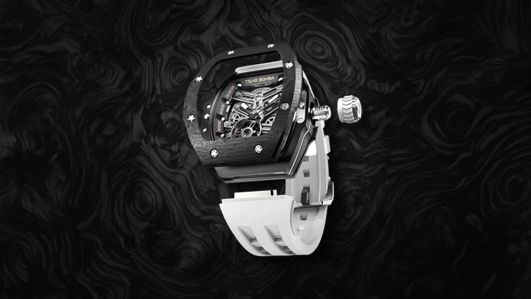 Modulare Uhr von Tsar Bomba, bei der sich Lünette und Armband wechseln lässt