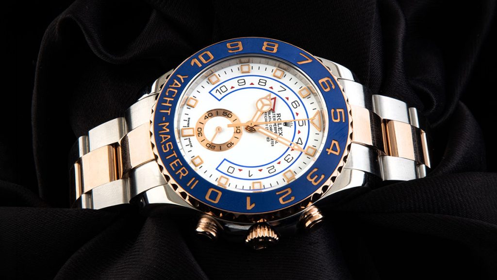 Yacht-Master 2 mit Jahreskalender und kleiner Sekunde