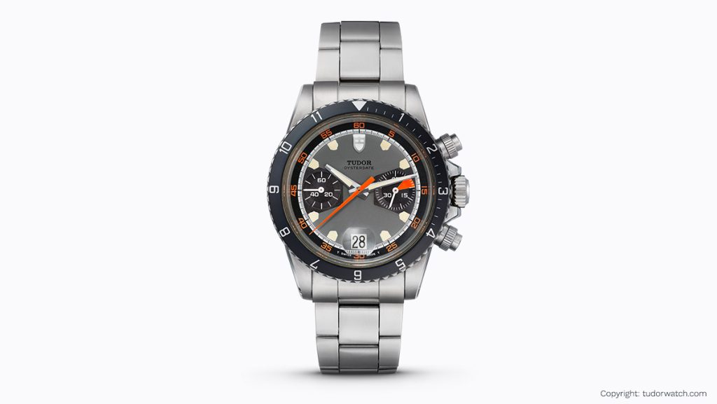 Erster Tudor Oysterdate Chronograph aus 1970