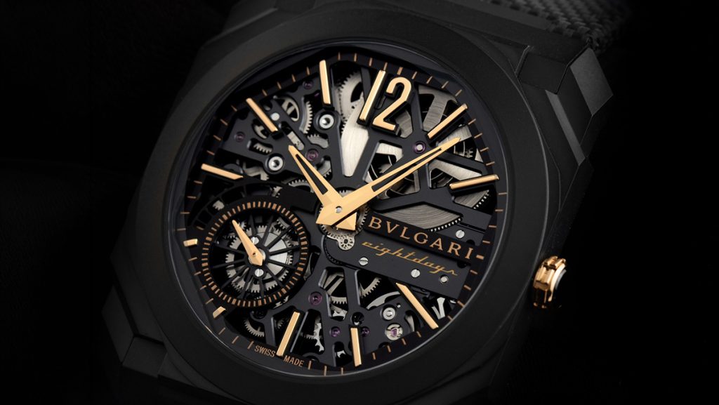 Bulgari Octo Finissimo mit skelettiertem Zifferblatt