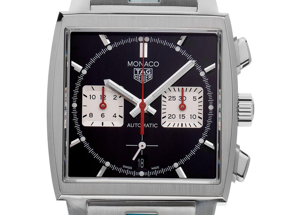 Tag Heuer Monaco, Armband Edelstahl