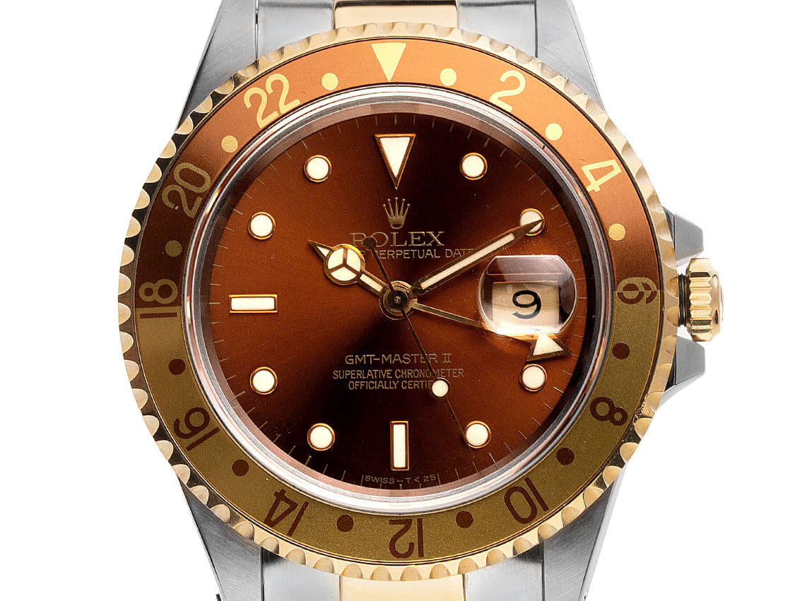 Rolex GMT-Master II Tiger Eye, Vintage Bj. 1998