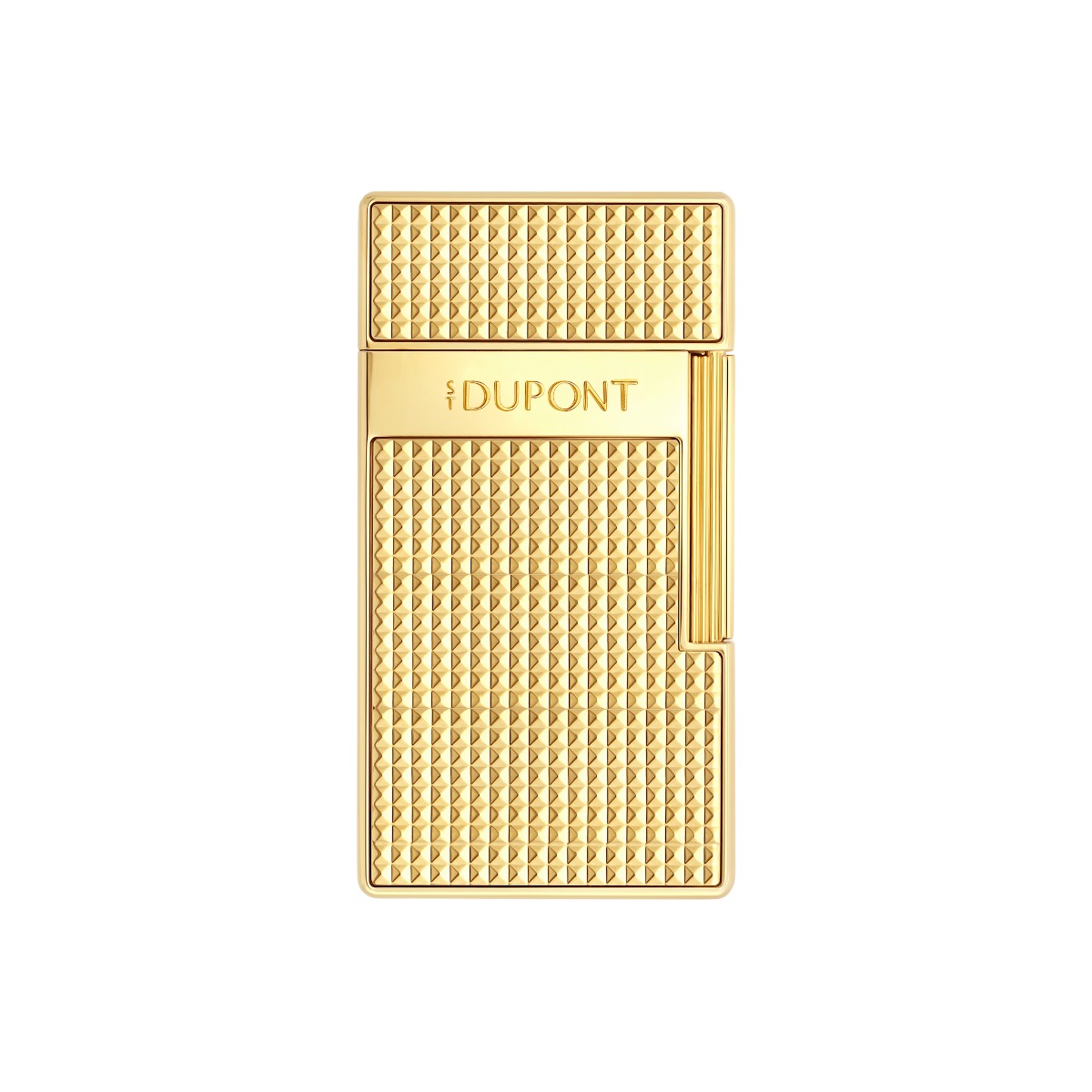 S.T. Dupont Feuerzeug Biggy Gelbgold Ref.025209 Full Set Neu