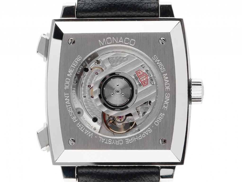 Tag Heuer Monaco Steve McQueen - Edelstahl - Armand Leder 