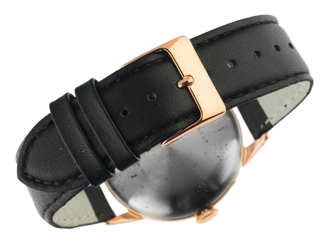 Fortis Vollkalender - rosegold - Bracelet leather - 35,5mm - very 