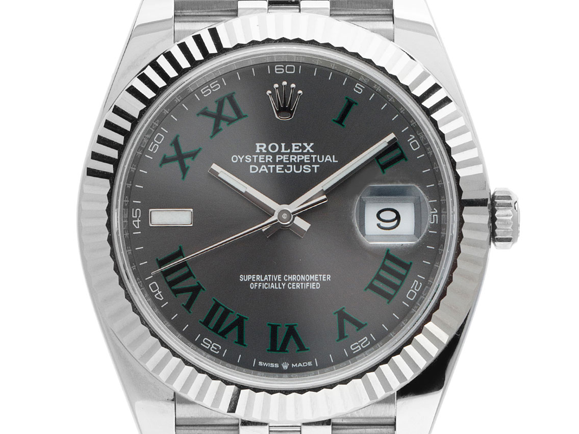Rolex Datejust Wimbledon Wimbledon - Stahl / Weißgold - Armand  