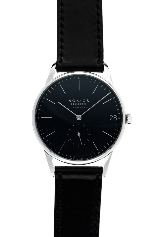Nomos Glashütte Orion Neomatik - Edelstahl - Armand Leder - 40,5mm  