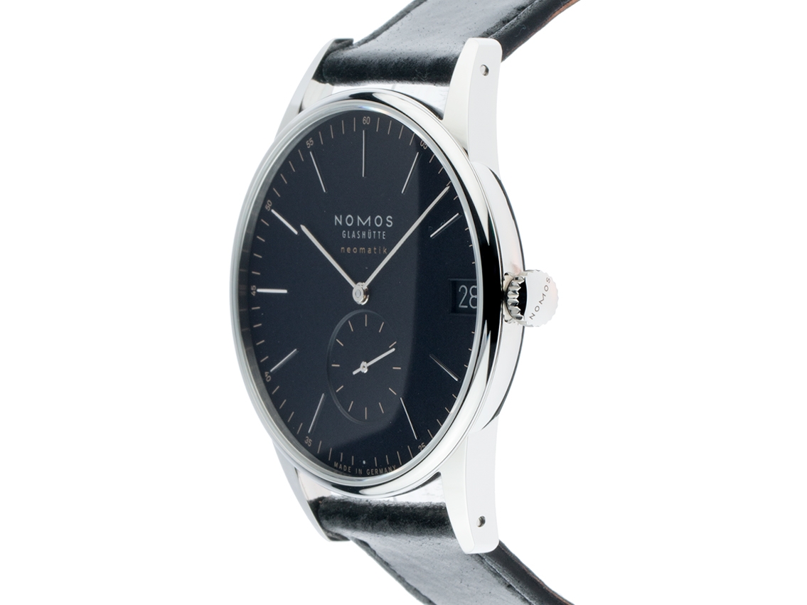 Nomos Glashütte Orion Neomatik - Edelstahl - Armand Leder - 40,5mm 